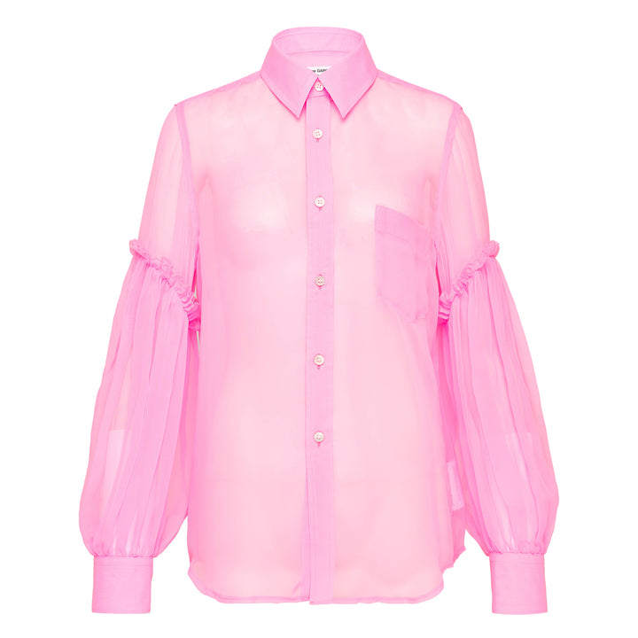 COMME des GARCONS Polyester Georgette Blouse – Available at Club 21, Official Retailer in Singapore, Malaysia & Thailand with Global Shipping Online