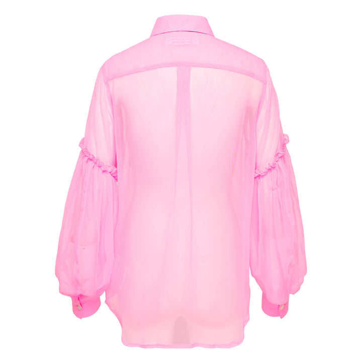 COMME des GARCONS Polyester Georgette Blouse – Available at Club 21, Official Retailer in Singapore, Malaysia & Thailand with Global Shipping Online