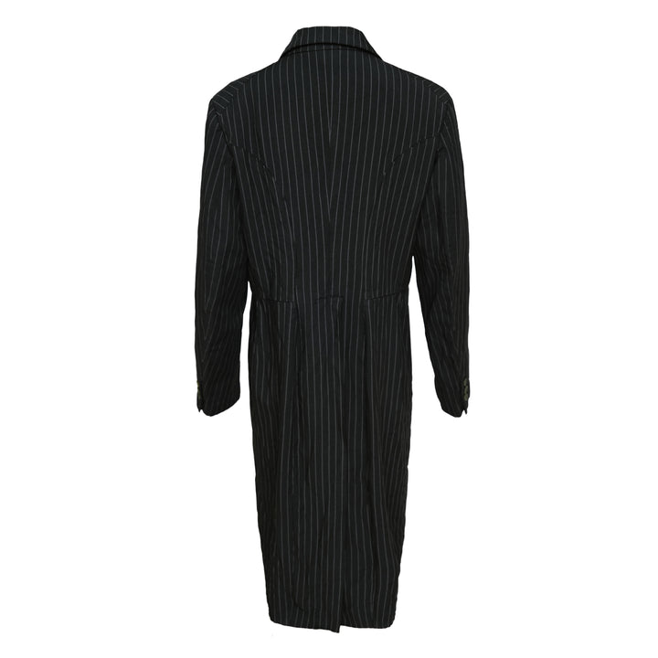 COMME des GARCONS COMME des GARCONS Polyester Chalk Stripe Coat – Available at Club 21, Official Retailer in Singapore, Malaysia & Thailand with Global Shipping Online