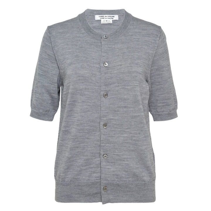Wool Jersey Cardigan