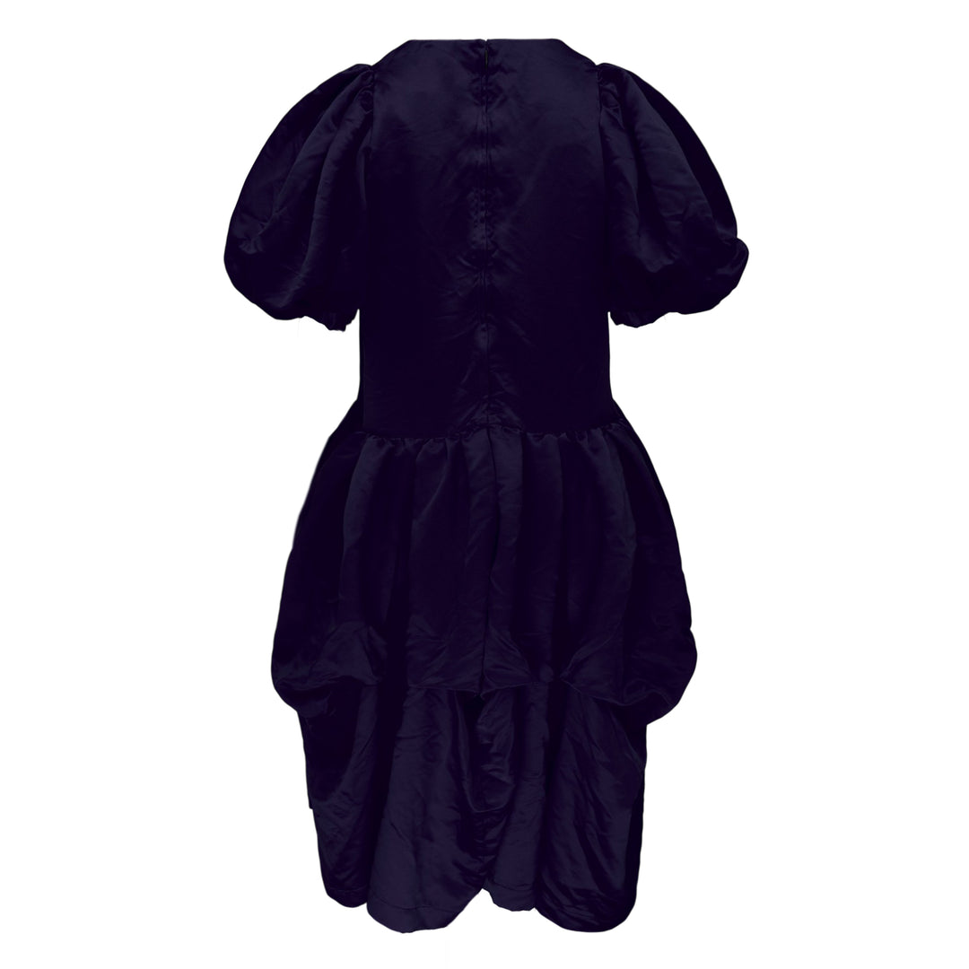 Polyester Satin Garment Dyed Dress