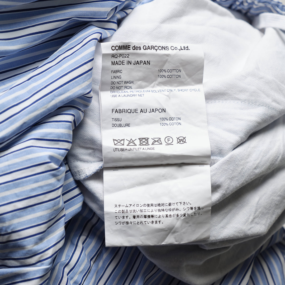 COMME des GARCONS Cotton Broad Stripe Skirt – Available at Club 21, Official Retailer in Singapore, Malaysia & Thailand with Global Shipping Online