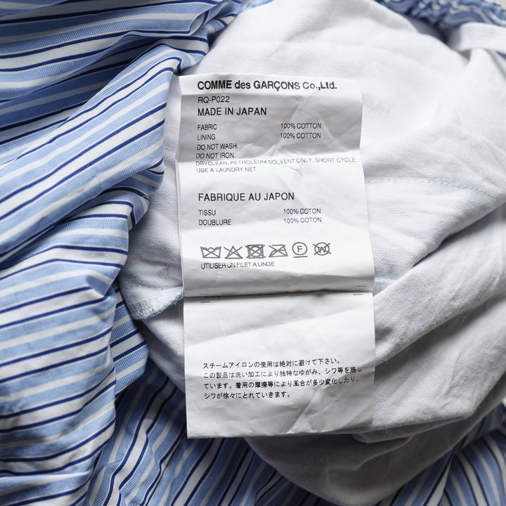 COMME des GARCONS Cotton Broad Stripe Skirt – Available at Club 21, Official Retailer in Singapore, Malaysia & Thailand with Global Shipping Online