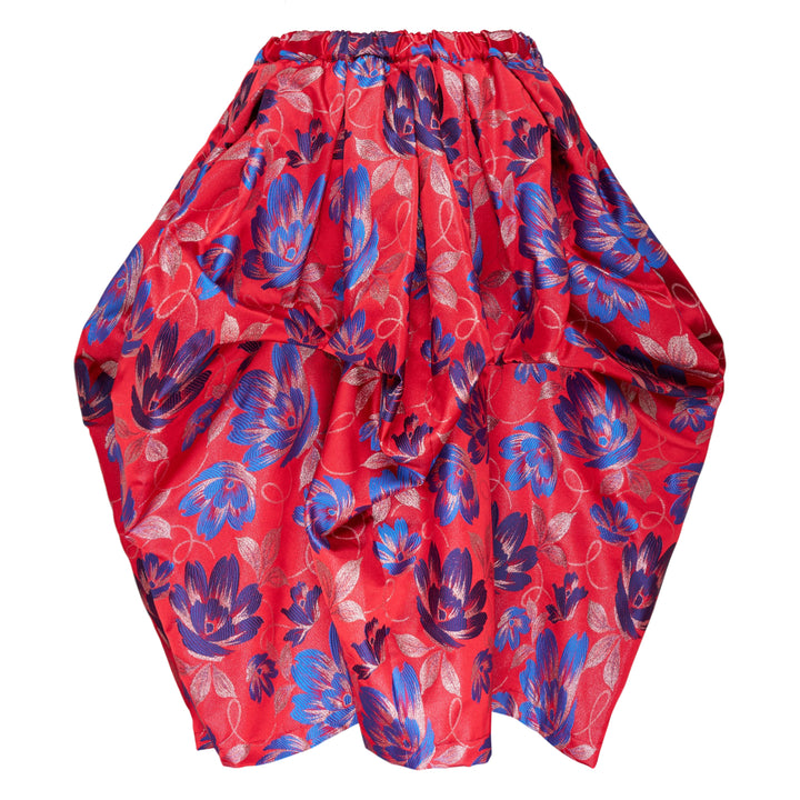 Polyester Jacquard Flower Pattern Skirt