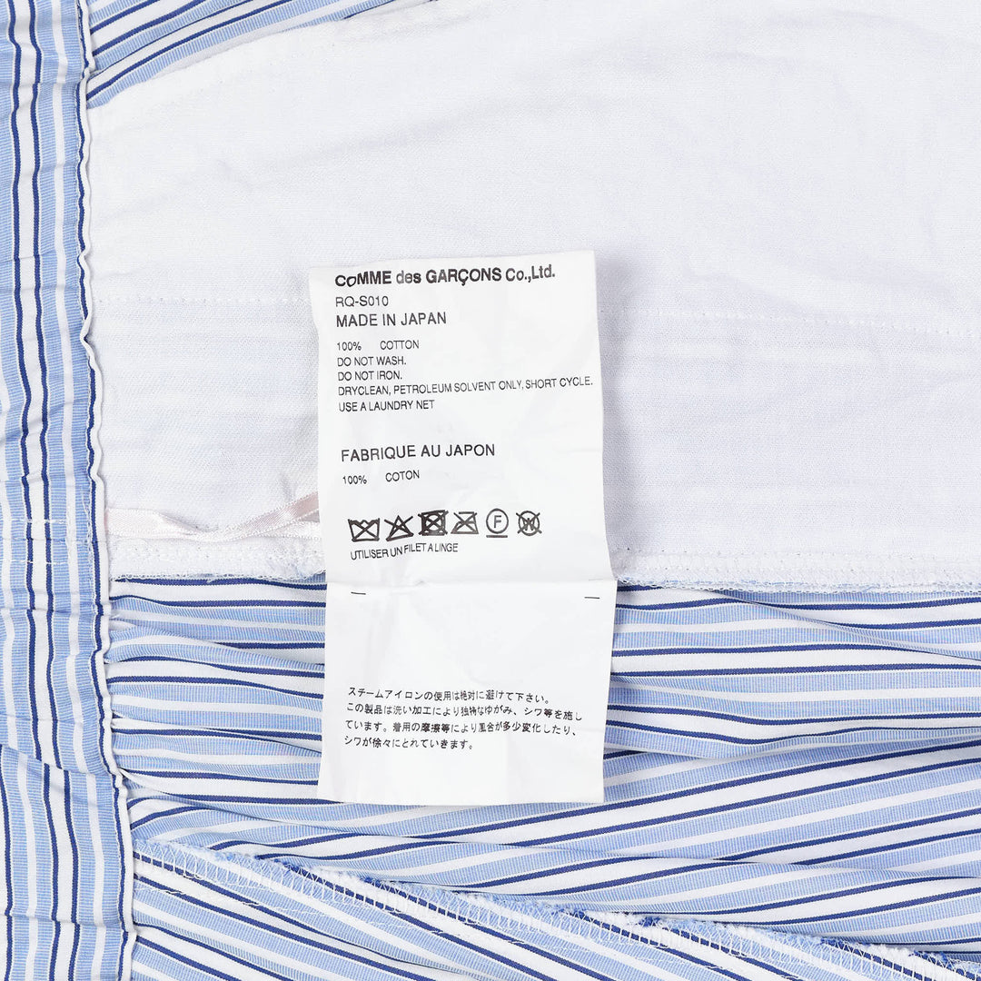 Cotton Broad Stripe Skirt
