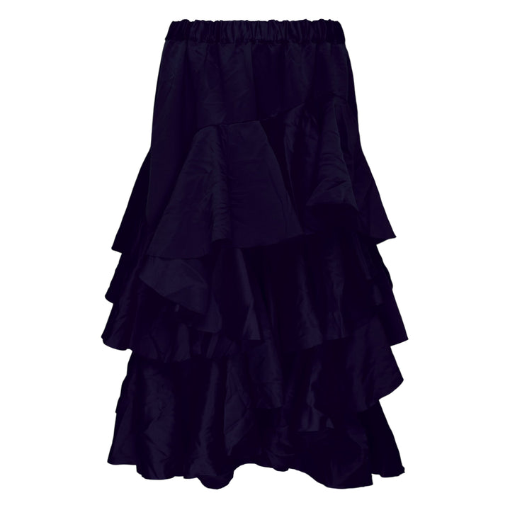 Polyester Satin Garment Dyed Skirt
