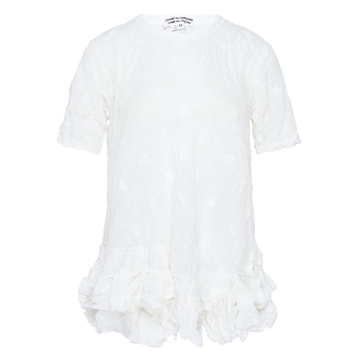 Polyester Raschel Pile Lace Tee