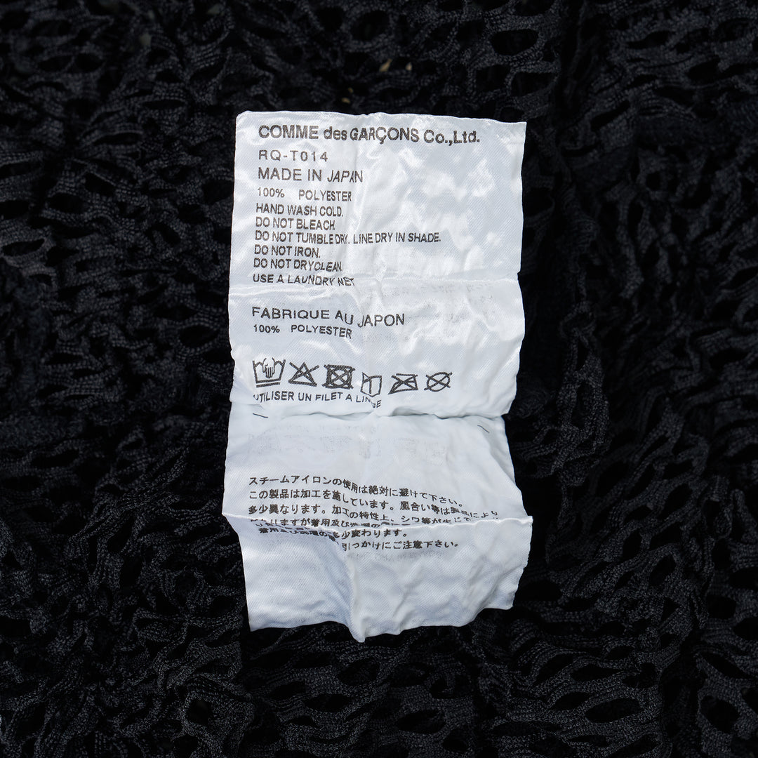 Polyester Raschel Mesh Tee