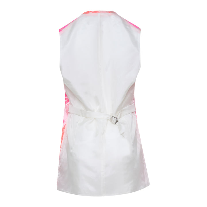 COMME des GARCONS Polyester Jacquard Floral Vest – Available at Club 21, Official Retailer in Singapore, Malaysia & Thailand with Global Shipping Online