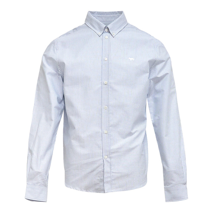 Maison Kitsune Striped Shirt – Available at Club 21, Official Retailer in Singapore, Malaysia & Thailand with Global Shipping Online