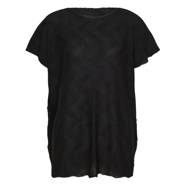 Wave Knit Stretch Pleats