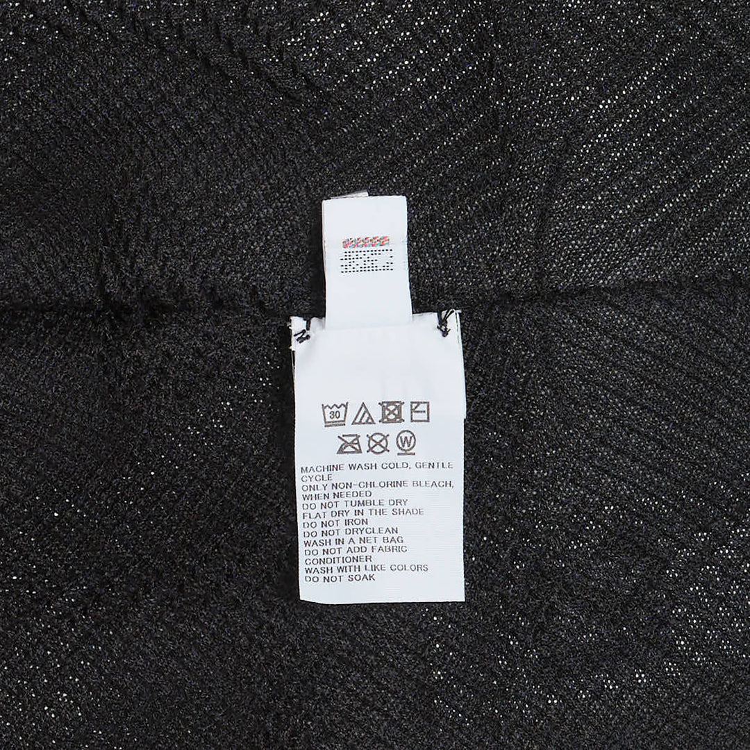 Wave Knit Stretch Pleats