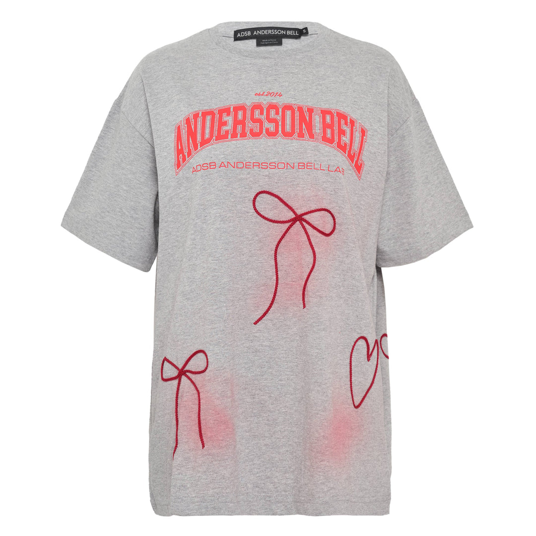 Ribbon Embroidery Spray T-Shirt