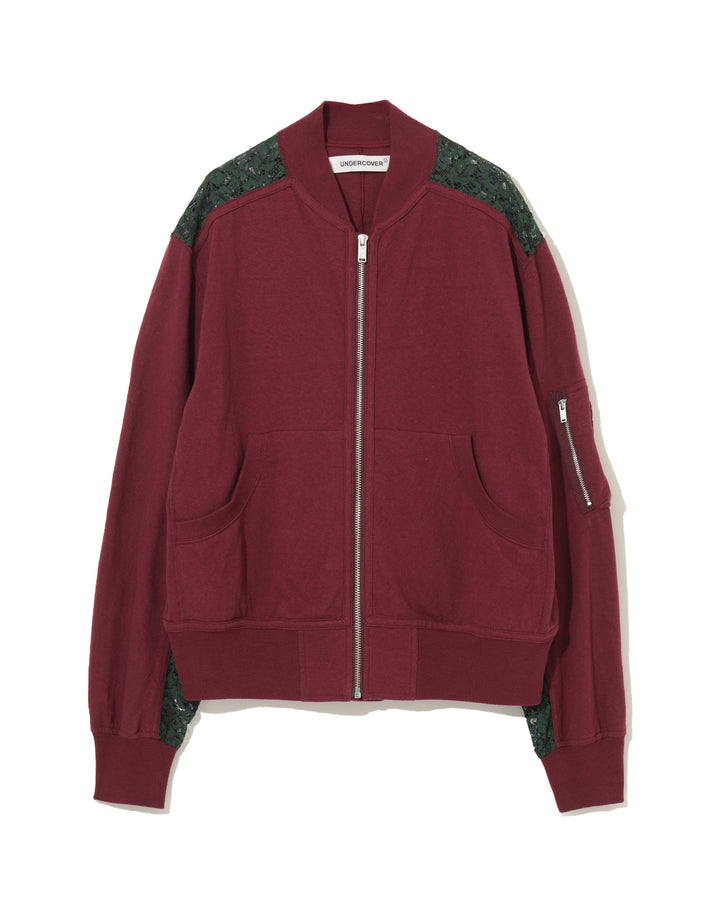 Blouson Lace Detail Shoulder