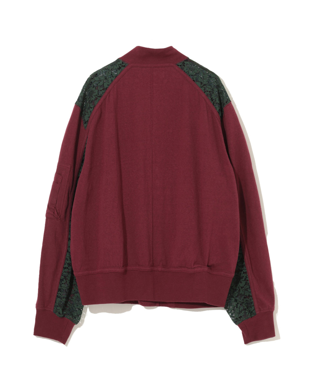 Blouson Lace Detail Shoulder