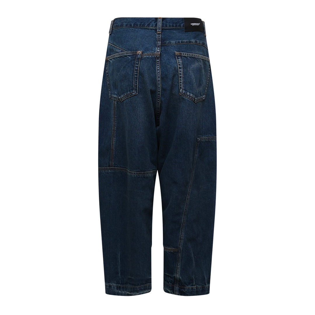 UNDERCOVER Cropped Jeans Patch Detail – Available at Club 21, Official Retailer in Singapore, Malaysia & Thailand with Global Shipping Online