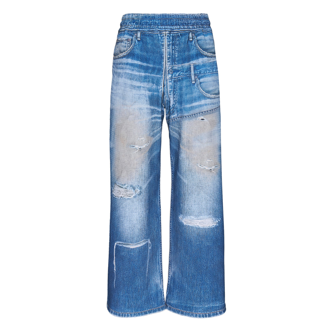 Denim Trompe Loeil Jeans
