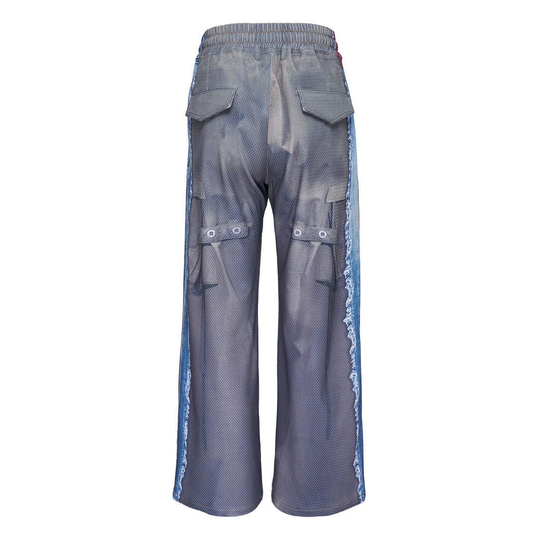 Denim Trompe Loeil Jeans