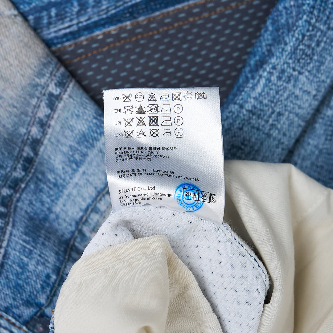 Denim Trompe Loeil Jeans