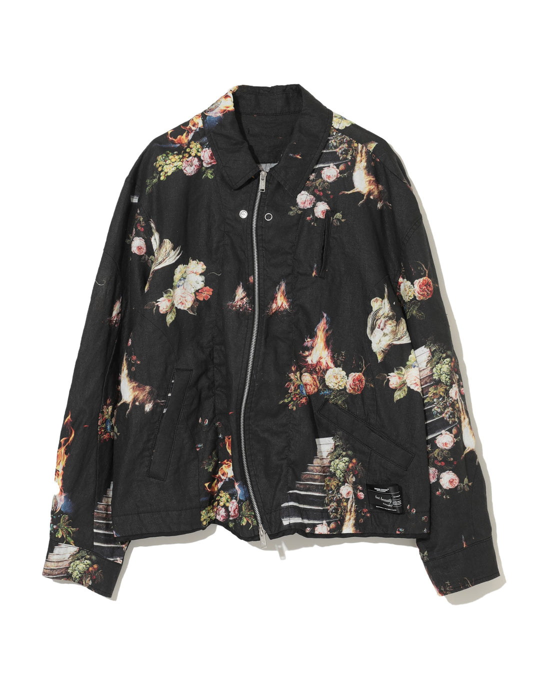 Emma Curve Zip Up Blouson