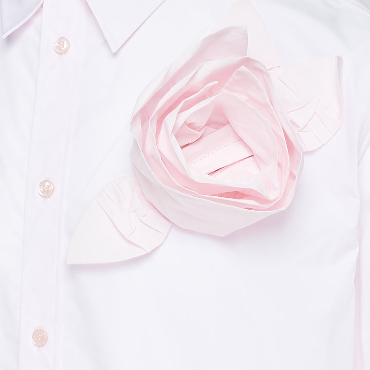 Simone Rocha Pressed Rosette Easy Shirt – Available at Club 21, Official Retailer in Singapore, Malaysia & Thailand with Global Shipping Online