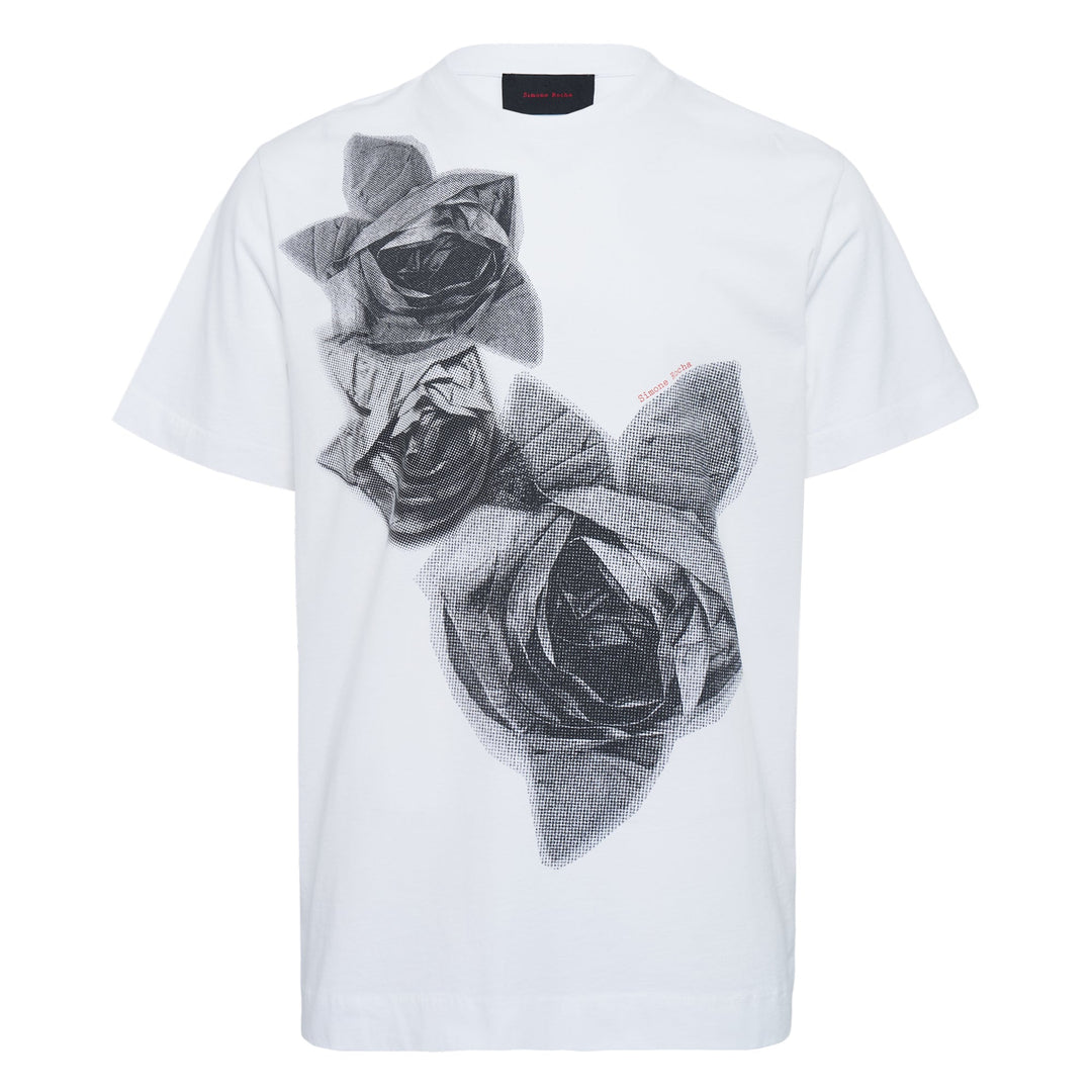 Rasterised Pressed Rosette Tee