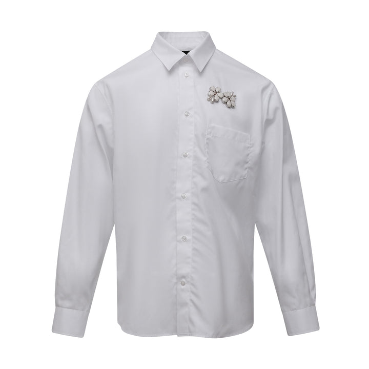 Simone Rocha Classic Embroidered Shirt – Available at Club 21, Official Retailer in Singapore, Malaysia & Thailand with Global Shipping Online