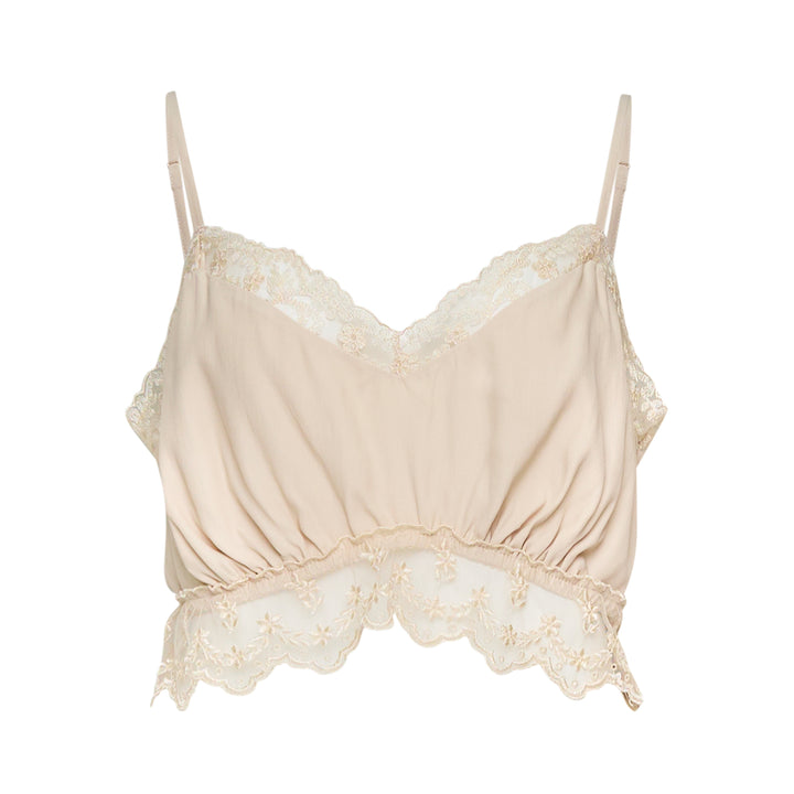 Simone Rocha Lace Trim Negligee Bralette – Available at Club 21, Official Retailer in Singapore, Malaysia & Thailand with Global Shipping Online