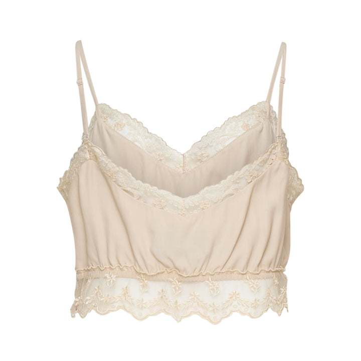Simone Rocha Lace Trim Negligee Bralette – Available at Club 21, Official Retailer in Singapore, Malaysia & Thailand with Global Shipping Online
