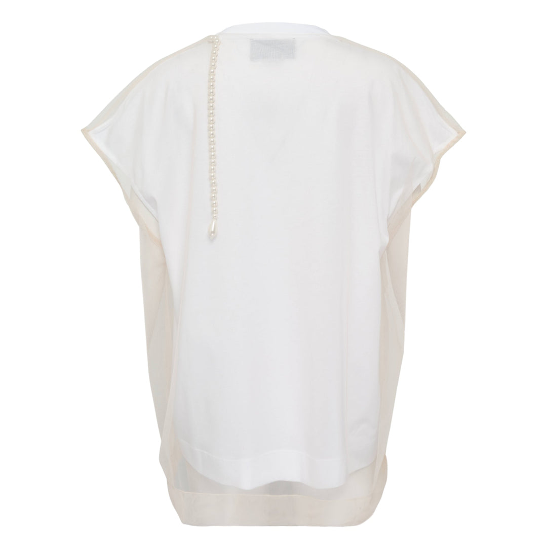 Layered Liquid Smock T-Shirt