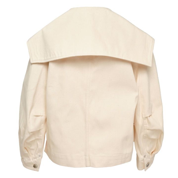 Simone Rocha Cropped Sailor Collar Workwear Bow Jacket – Available at Club 21, Official Retailer in Singapore, Malaysia & Thailand with Global Shipping Online