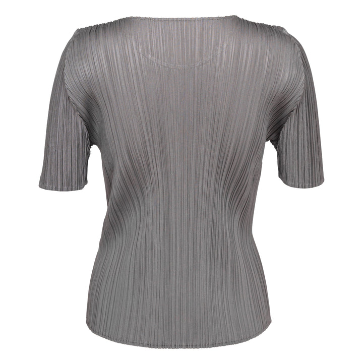 Short Sleeve Pleated Top