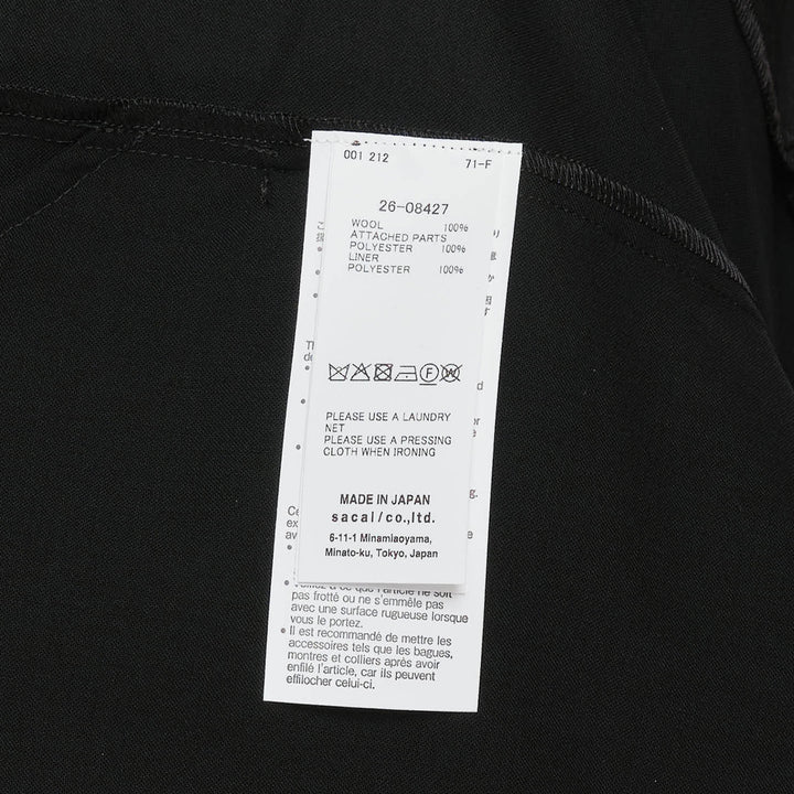 Wool Suiting Dress