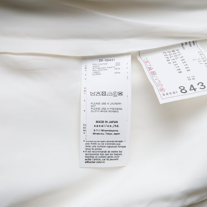 sacai Wool Suiting Pants – Available at Club 21, Official Retailer in Singapore, Malaysia & Thailand with Global Shipping Online