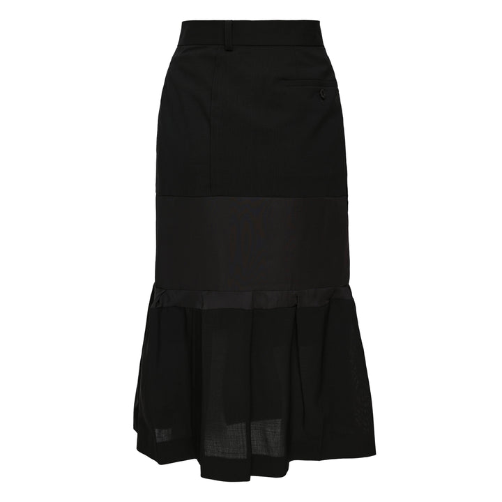 Wool Suiting Skirt