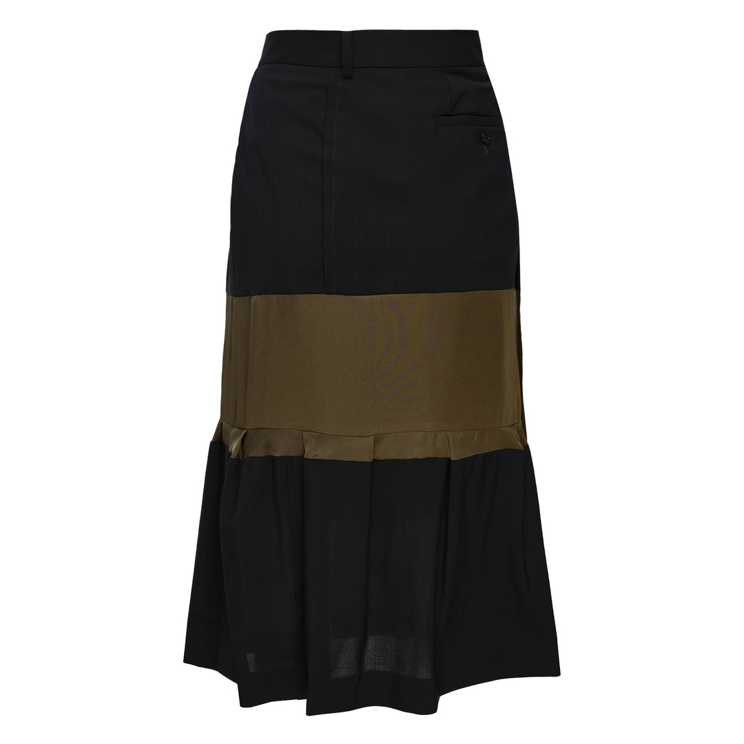 Wool Suiting Skirt