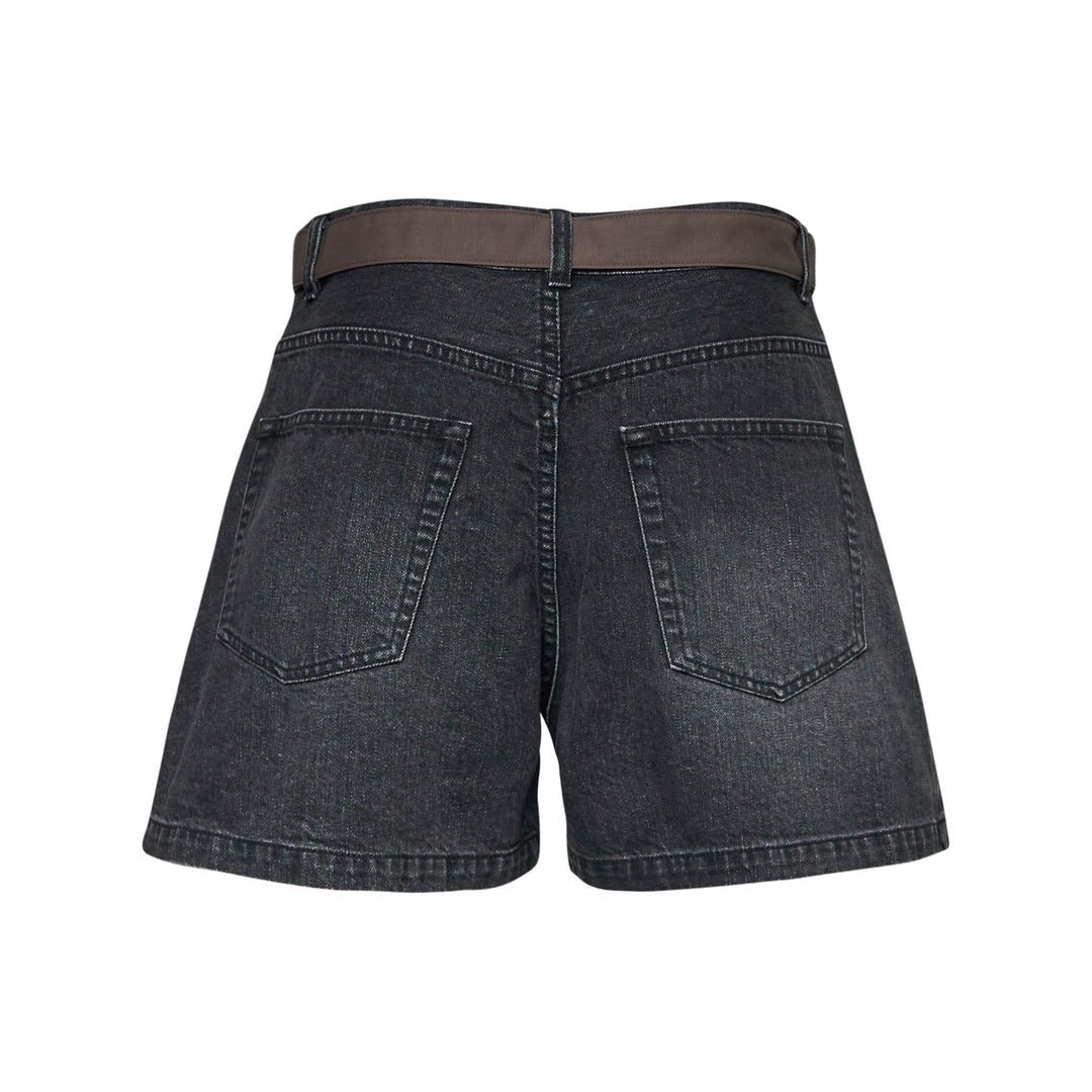 sacai Wool Suiting x Denim Shorts – Available at Club 21, Official Retailer in Singapore, Malaysia & Thailand with Global Shipping Online