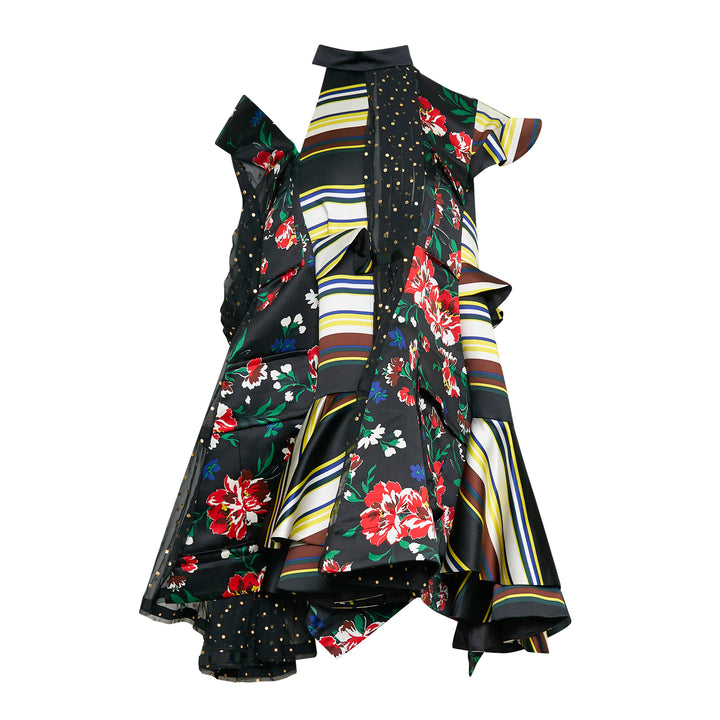 sacai Pattern Mix Dress – Available at Club 21, Official Retailer in Singapore, Malaysia & Thailand with Global Shipping Online