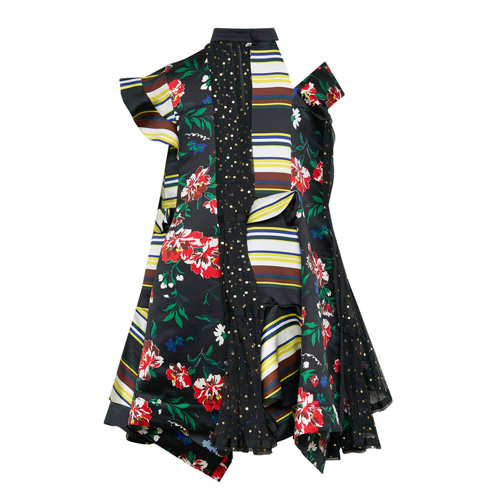 sacai Pattern Mix Dress – Available at Club 21, Official Retailer in Singapore, Malaysia & Thailand with Global Shipping Online