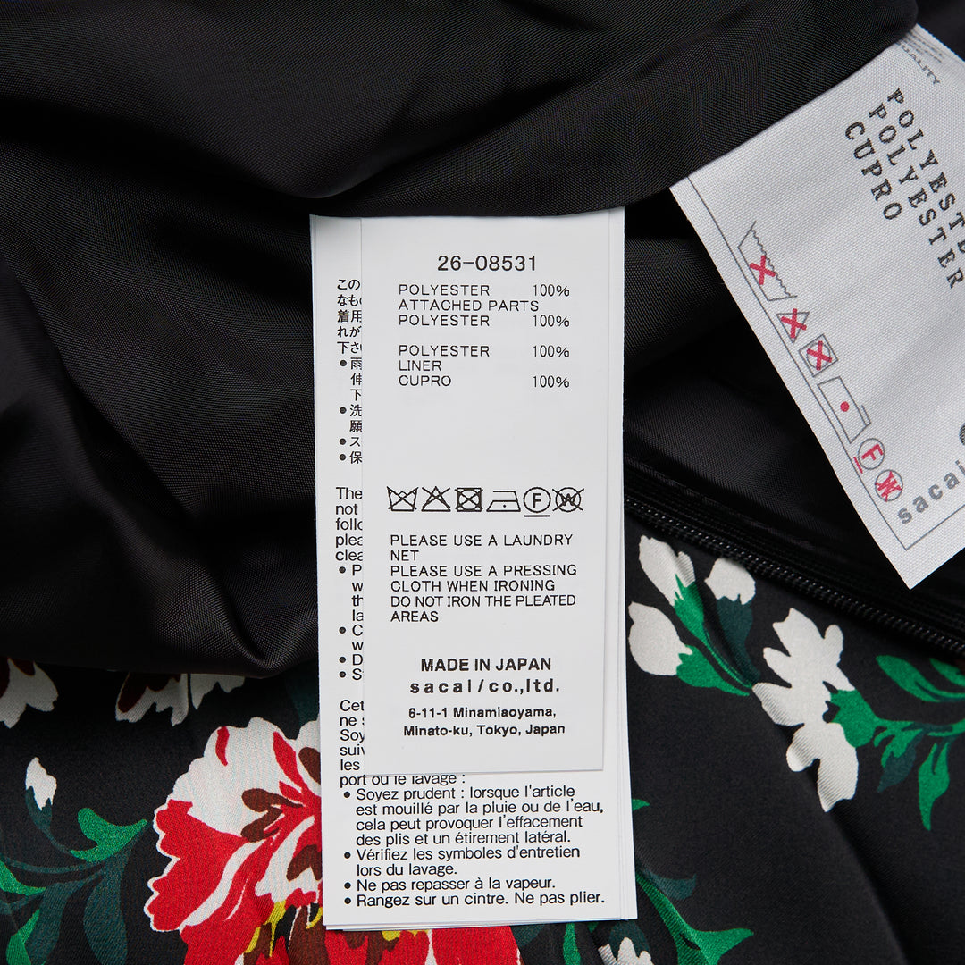 sacai Pattern Mix Skirt – Available at Club 21, Official Retailer in Singapore, Malaysia & Thailand with Global Shipping Online