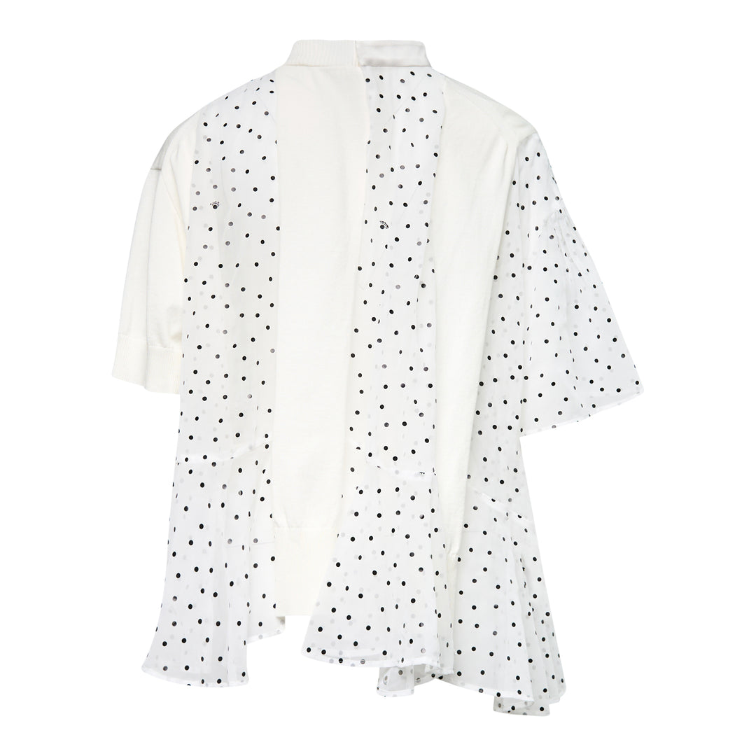 sacai Polka Dot Pullover – Available at Club 21, Official Retailer in Singapore, Malaysia & Thailand with Global Shipping Online