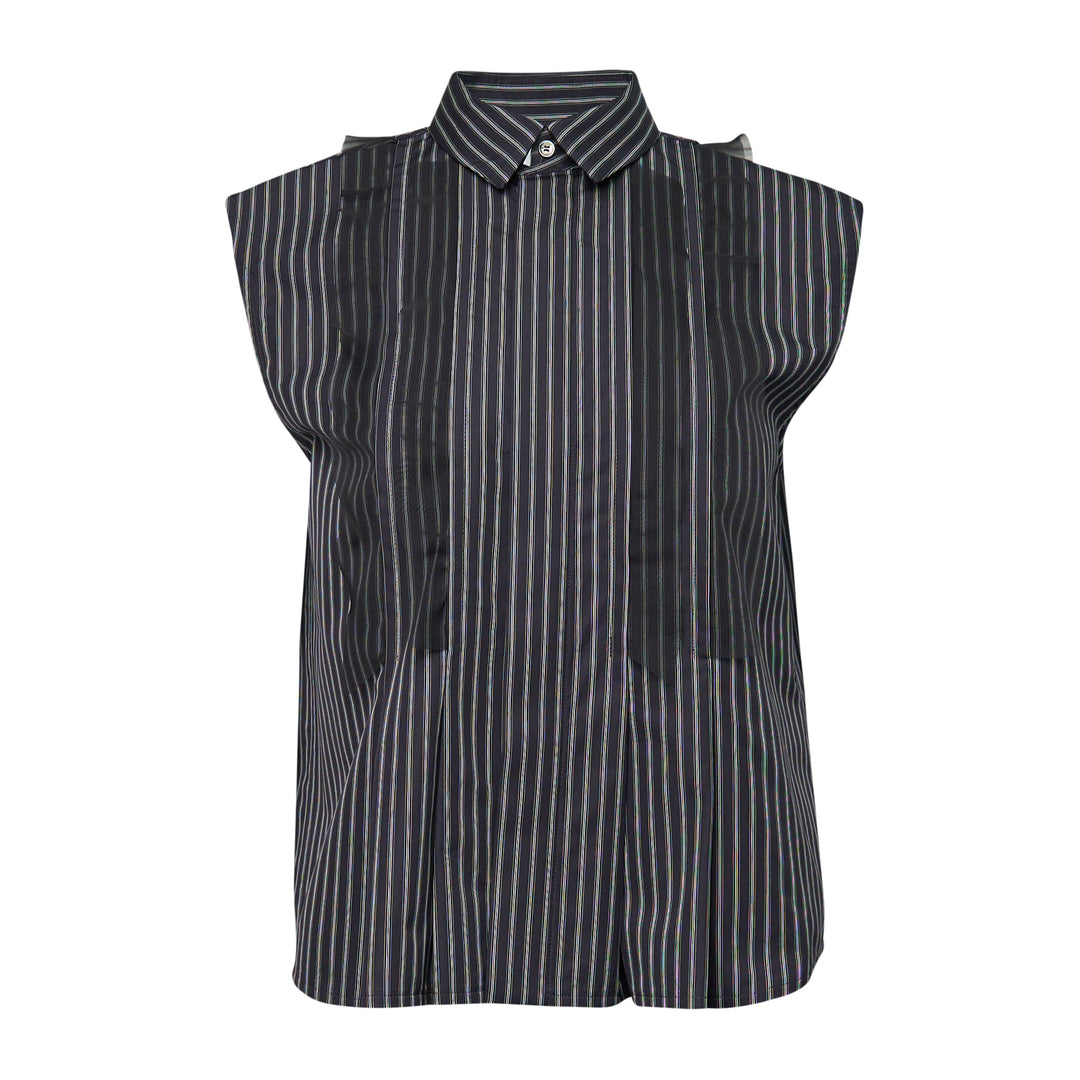 sacai Poplin Shirt – Available at Club 21, Official Retailer in Singapore, Malaysia & Thailand with Global Shipping Online