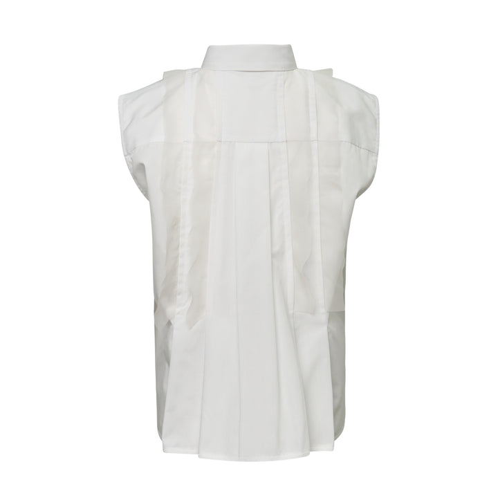 sacai Poplin Shirt – Available at Club 21, Official Retailer in Singapore, Malaysia & Thailand with Global Shipping Online