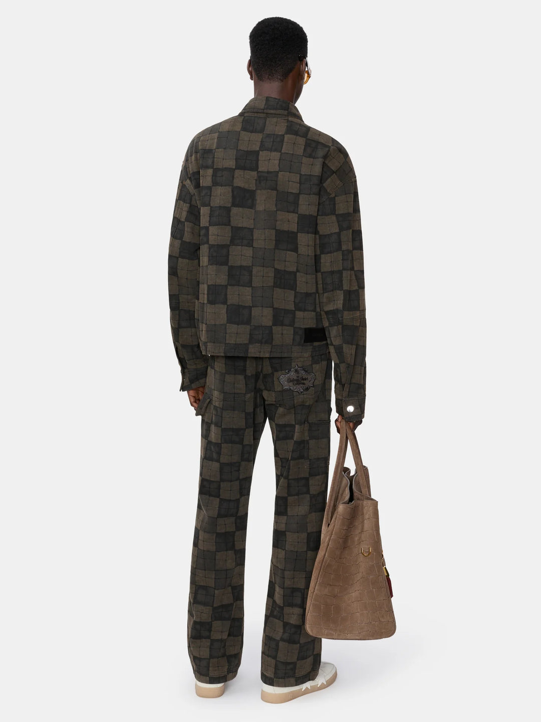 Checkered Carpenter Jeans