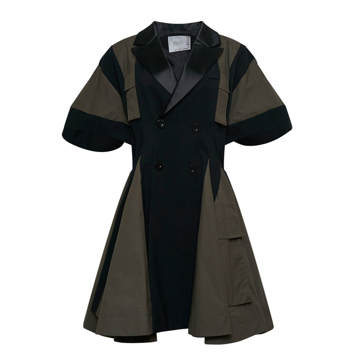 sacai Wool Suiting Dress – Available at Club 21, Official Retailer in Singapore, Malaysia & Thailand with Global Shipping Online