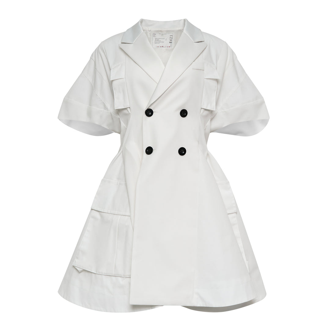 sacai Wool Suiting Dress – Available at Club 21, Official Retailer in Singapore, Malaysia & Thailand with Global Shipping Online