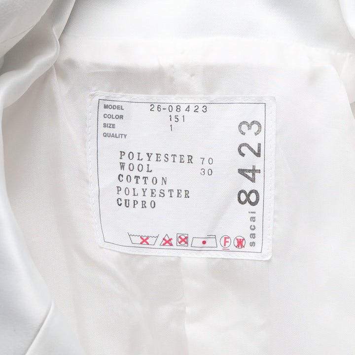 sacai Wool Suiting Dress – Available at Club 21, Official Retailer in Singapore, Malaysia & Thailand with Global Shipping Online