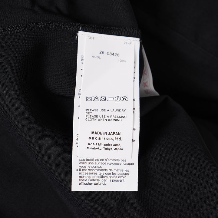 Wool Suiting Shirt