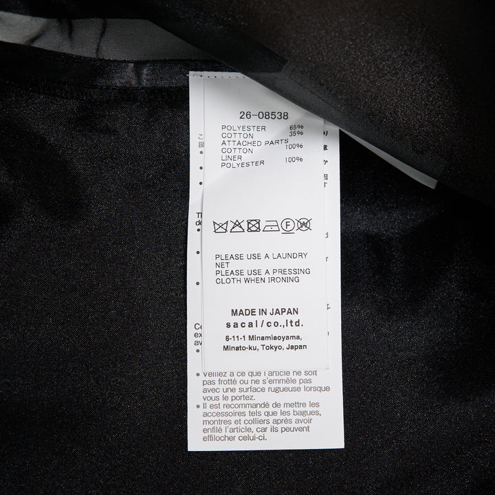 sacai Wool Organza Shirt – Available at Club 21, Official Retailer in Singapore, Malaysia & Thailand with Global Shipping Online