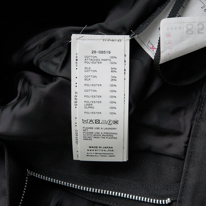 sacai Fabric Mix Skirt – Available at Club 21, Official Retailer in Singapore, Malaysia & Thailand with Global Shipping Online